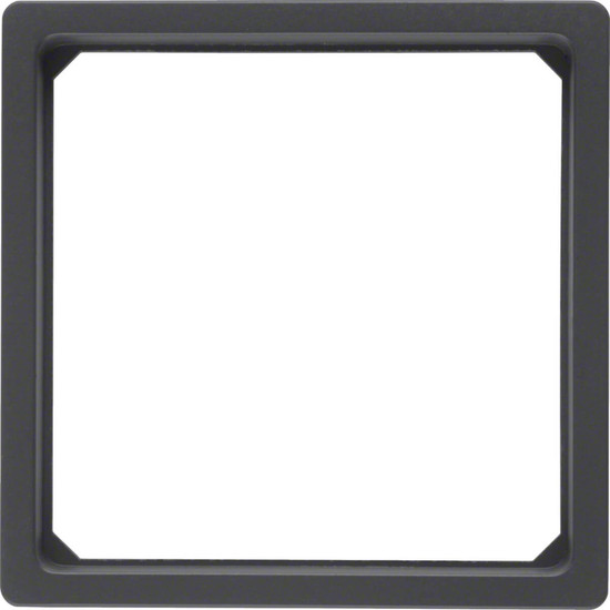 Berker 11096076 Adapterring für Zentralstück 50 x 50 mm Q.x anthrazit. samt
