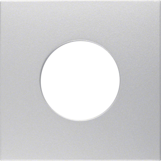Berker 11241404 Zentralstück für Drucktaster und Lichtsignal E10 B.7 alu. matt