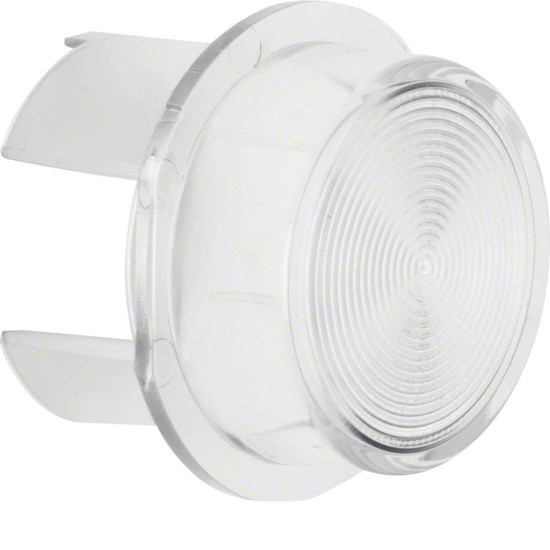 Berker 1280 Haube für Drucktaster und Lichtsignal E10 Zubehör klar transparent