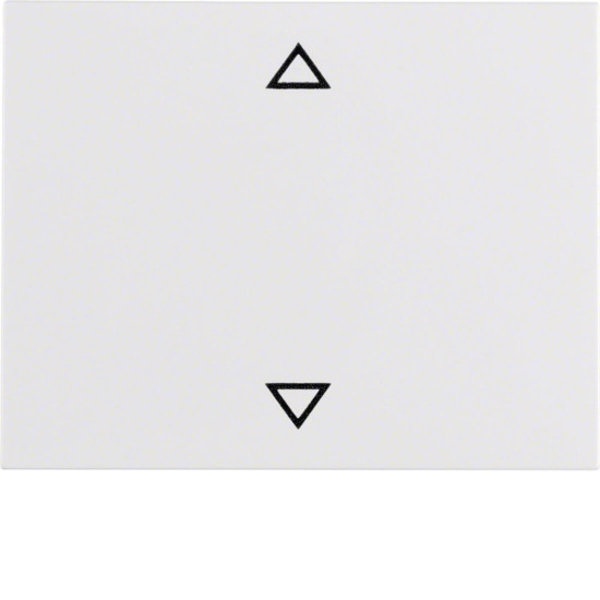 Berker 14057109 Wippe mit Aufdruck Symbol Pfeile K.1 polarweiß. glänzend