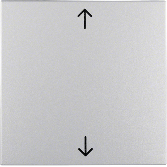 Berker 16201414 Wippe mit Aufdruck Symbol Pfeile S.1/B.3/B.7 alu. matt