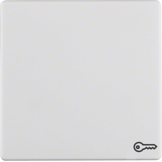 Berker 16206069 Wippe mit Aufdruck Symbol Tür Q.x polarweiß. samt