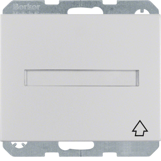 Berker 47527203 Steckdose Schuko mit Klappdeckel. BSF u. erh.BS K.5 Alu