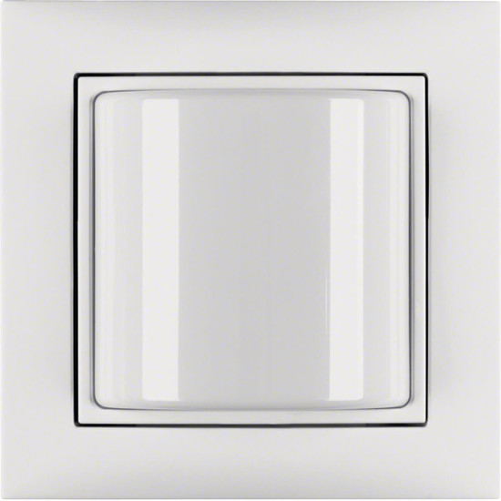 Berker 52038989 Lichtsignal mit Rahmen S.1 polarweiß. glänzend