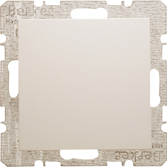 Berker 6710098982 Blindverschluss mit Zentralstück S.1 weiß. glänzend