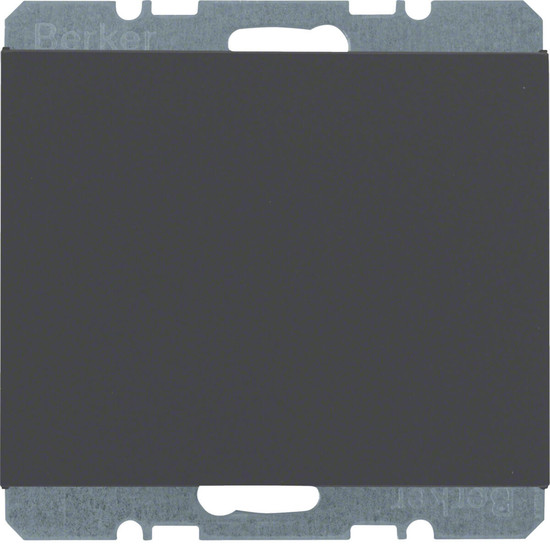 Berker 6710457006 Blindverschluss mit Zentralstück K.1 anthrazit. matt
