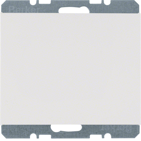 Berker 6710457009 Blindverschluss mit Zentralstück K.1 polarweiß. glänzend