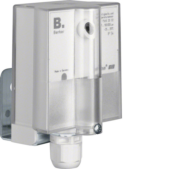 Berker 75492002 Helligkeits- und Temperatursensor Ap KNX polarweiß