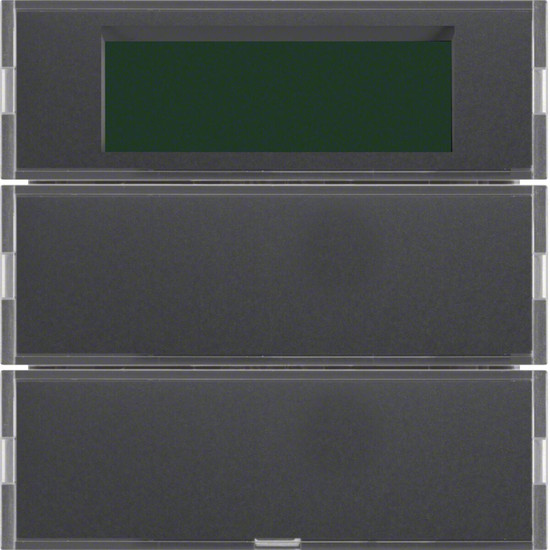 Berker 75662785 Tastsensor 2fach mit RTR. Display B.3/B.7