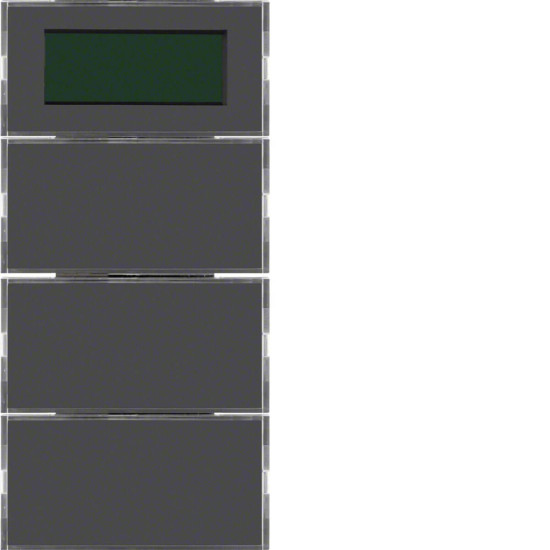 Berker 75663785 Tastsensor 3fach mit RTR. Display B.3/B.7