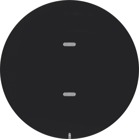 Berker 80161865 Tastsensor 1fach Komfort KNX R.x schwarz glänzend