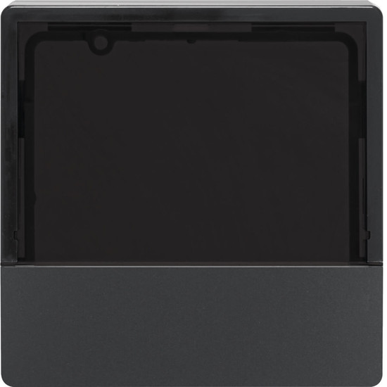Berker 80960126 Abdeckung für KNX Temperaturregler und Raumcontroller Q.x anthrazit. samt