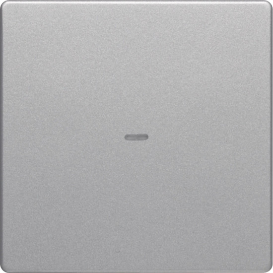 Berker 80960221 Abdeckung für Tastsensor-Modul 1fach mit Linse Q.x alu. samt lackiert
