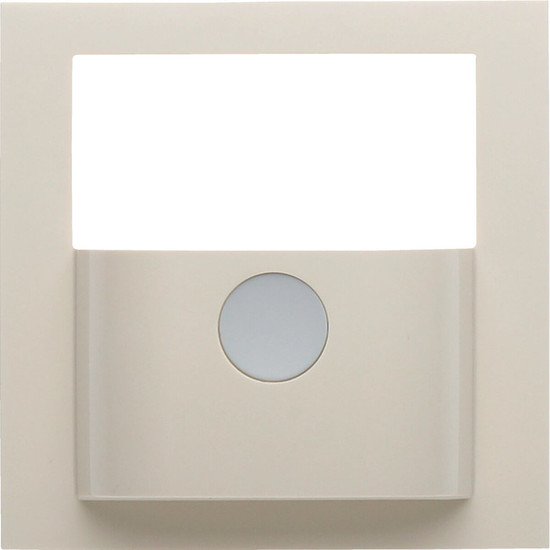 Berker 80960452 Abdeckung für KNX Bewegungsmelder-Modul S.1/B.3/B.7 weiß. glänzend