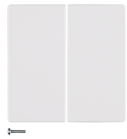 Berker 85146129 KNX-Funk Taste 2fach quicklink Q.x polarweiß. samt