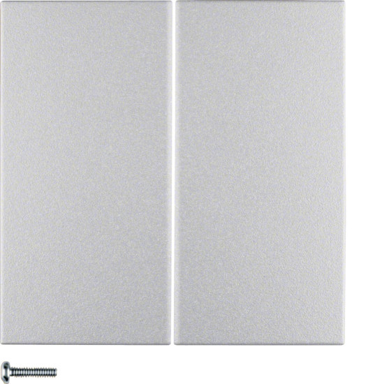 Berker 85146183 KNX-Funk Taste 2fach quicklink B.7 alu. matt
