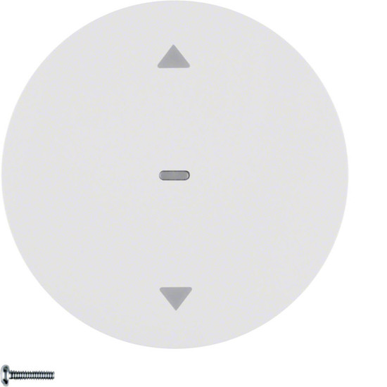 Berker 85241139 Jalousie-Taste R.1/R.3 polarweiß. glänzend