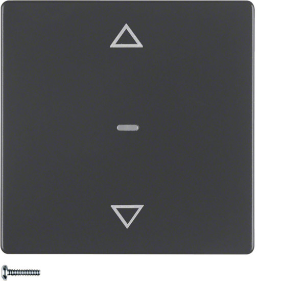 Berker 85245226 KNX-Funk Jalousie-Taste quicklink Q.x anthrazit. samt