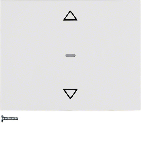Berker 85245279 KNX-Funk Jalousie-Taste quicklink K.1 polarweiß. glänzend