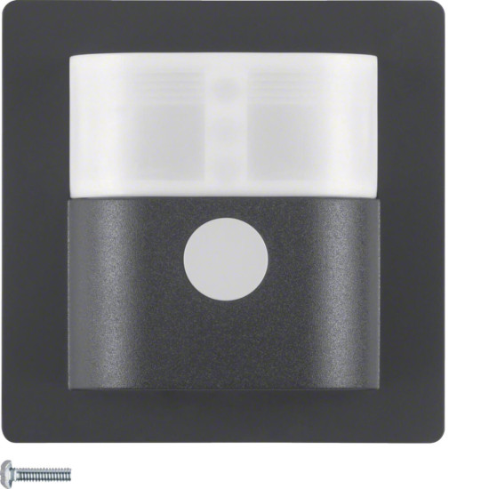 Berker 85345126 KNX-Funk Bewegungsmelder Komfort 1.1 m quicklink Q.x anthrazit. samt