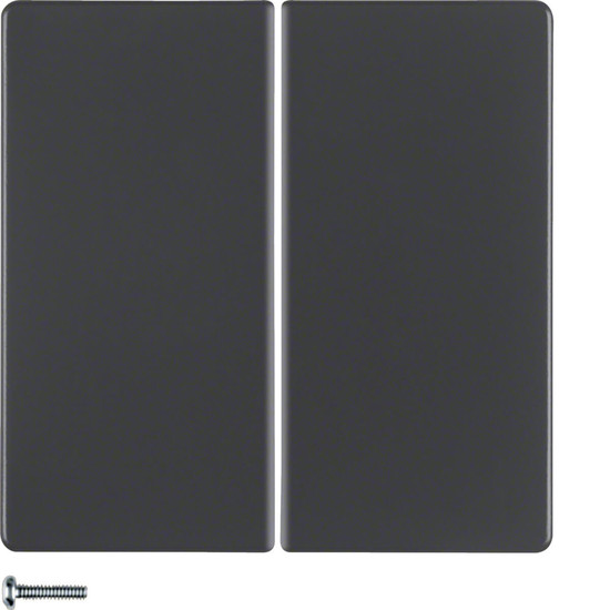 Berker 85648126 KNX-Funk Taste 4fach quicklink Q.x anthrazit. samt