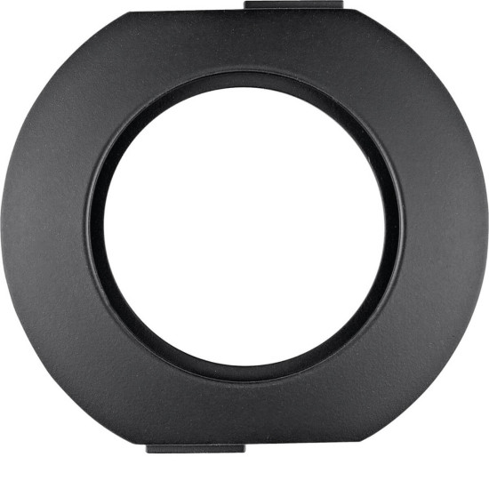 Berker MAN0100117 Mittelrahmen 1fach Serie 1930 softtouch schwarz