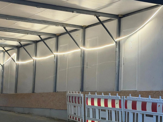 Bioledex LED Streifen Lichtschlauch 25m Trommel 230V 300W 36000lm 4000K IP65