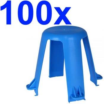 100er Set Abstandshalter für LED und Halogen Einbaurahmen Einbauleuchten in Hohldecken