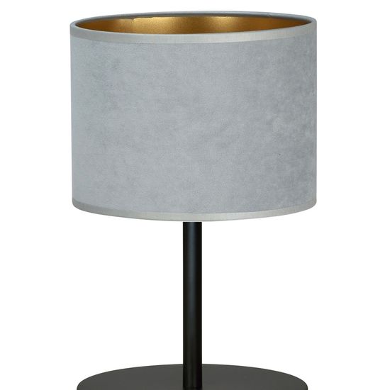 Bioledex Lyngar Tischleuchte E27 34cm grau 20x34x18cm Made in Europe