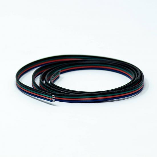 Bioledex Kabel 3 Meter 4-Pin 0.3mm² für RGB LED Streifen und Bänder