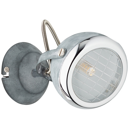 Brilliant Rider Wandspot G9 Grau Beton 14910/70
