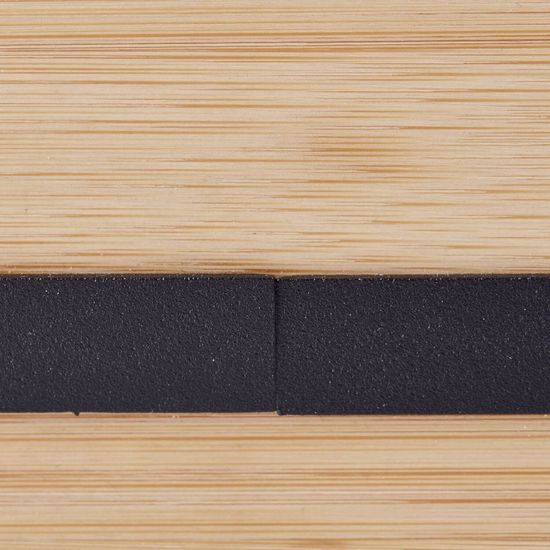 Brilliant Benny Tischleuchte E27 Schwarz Matt Natur 93191/76