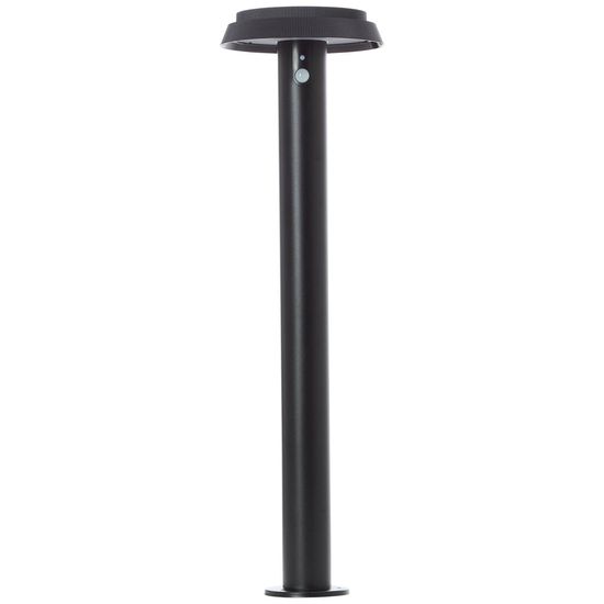 Brilliant Alvero LED Außenstehleuchte 4W Warmweiß IP44 Schwarz Solar, Bewegungsmelder G40432/06