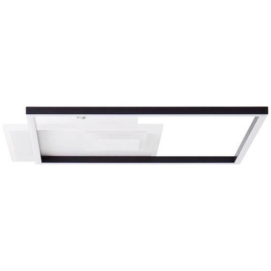 Brilliant Iorgo LED Deckenleuchte 44x44cm 40W Warmweiß Schwarz Weiß G99785/76