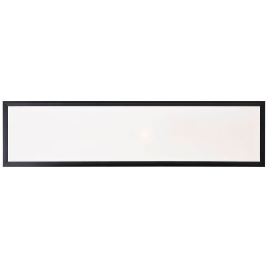Brilliant Briston LED Deckenaufbau-Paneel 100x25cm 24W Neutralweiß Schwarz G99930A06