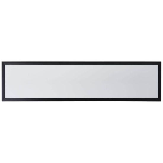 Brilliant Briston LED Deckenaufbau-Paneel 100x25cm 24W Neutralweiß Schwarz G99930A06
