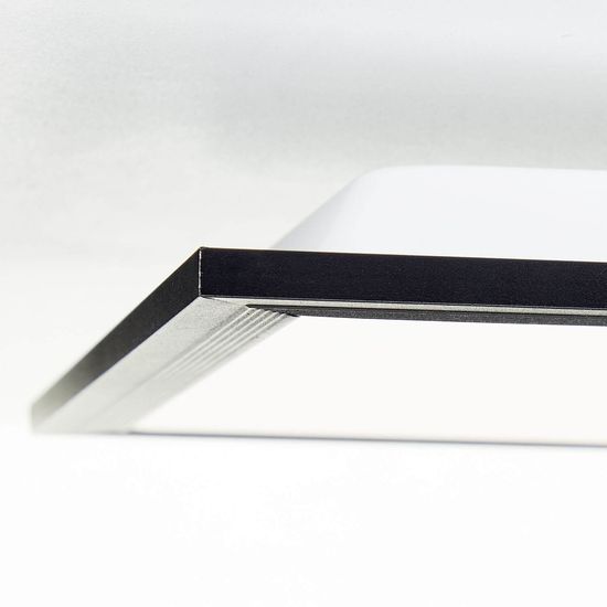 Brilliant Briston LED Deckenaufbau-Paneel 100x25cm 26W Schwarz Timer, Nachtlicht G99931A06