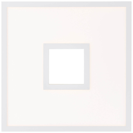 Brilliant Ellia LED Deckenaufbau-Paneel 45x45cm 24W Tageslichtweiß Weiß Memory Funktion, Nachtlicht, Timer G99882/05