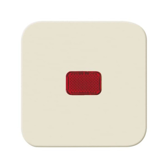 Busch-Jaeger Wippe mit roter Kalotte 2CKA001731A0256 2509-212