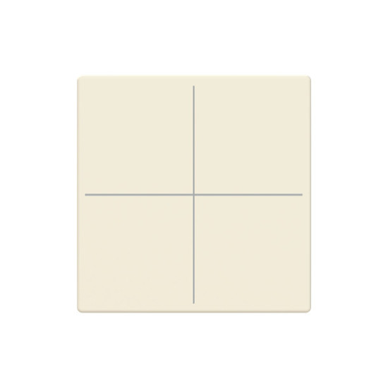 Busch-Jaeger Abdeckung, 4-fach für Keypad Format 63 - solo/future LFW/A.4.63.11-82 2CKA006199A0067 LFW/A.4.63.11-82