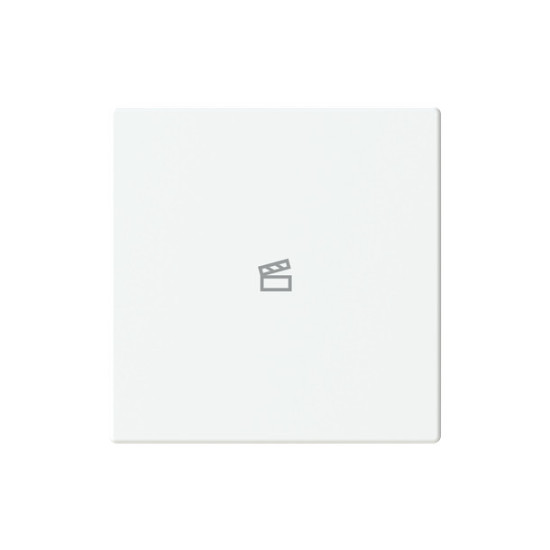 Busch-Jaeger Abdeckung als Taster 1-fach mit Symbol Szene Format 63 - solo/future 2CKA006199A0093 LFST/A.1.63.11-84