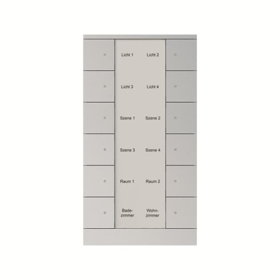Busch-Jaeger Bedienelement 12-fach Busch-Tenton 2CKA006330A0077 SB/U12.0.11-83