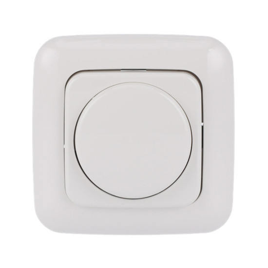 Busch-Jaeger Busch-Drehdimmer LED, Komplettset Reflex SI 2CKA006512A0348 6523 UJ-214-102