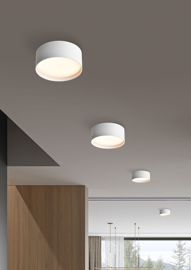 CMD LED Deckenaußenleuchte 10W steuerbare Lichtfarbe IP44 Weiß CMD-9091