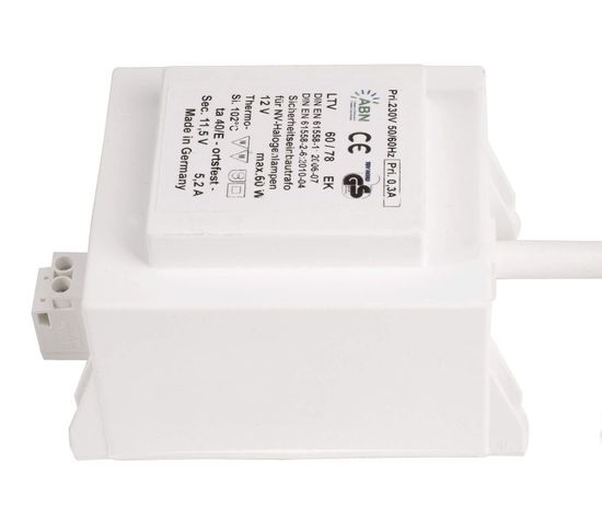 ABN Netzgerät, Transformator, DIM, CV, 11,5V AC, 6W, dimmbar, 34,50-60W 000099