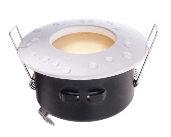 Deko-Light Deckeneinbauring, Signalweiß, 12V, GU5.3 MR16, 1x max 35W, IP65 110000