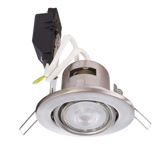 Deko-Light Deckeneinbauring, Deneb, silber, GU10, max. 50W 110016
