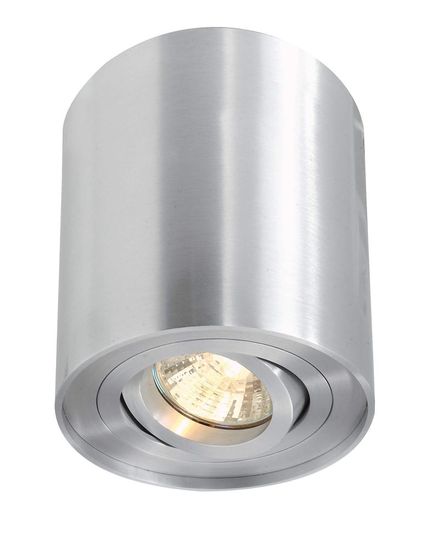Deko-Light Deckenaufbauleuchte Bengala, GU10, max. 50W, Alu, Silber 122416