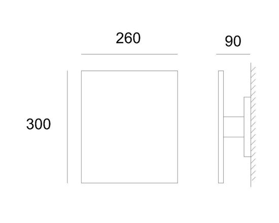 Deko-Light Wandaufbauleuchte Relono, E14, 2x max. 40W, Gips, weiß, überstreichbar 341010
