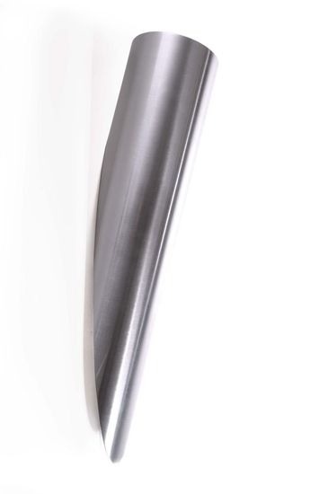 Deko-Light Wandaufbauleuchte Barro, Warmweiß, Silber, poliert 341115